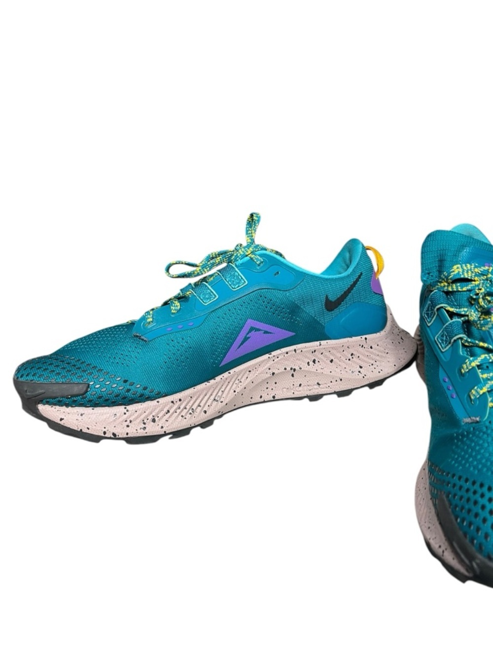 🌻EUC Nike Pegasus Trail 3 Mystic Teal Running Shoes React Foam Trail Sneaker 10 - Picture 8 of 11